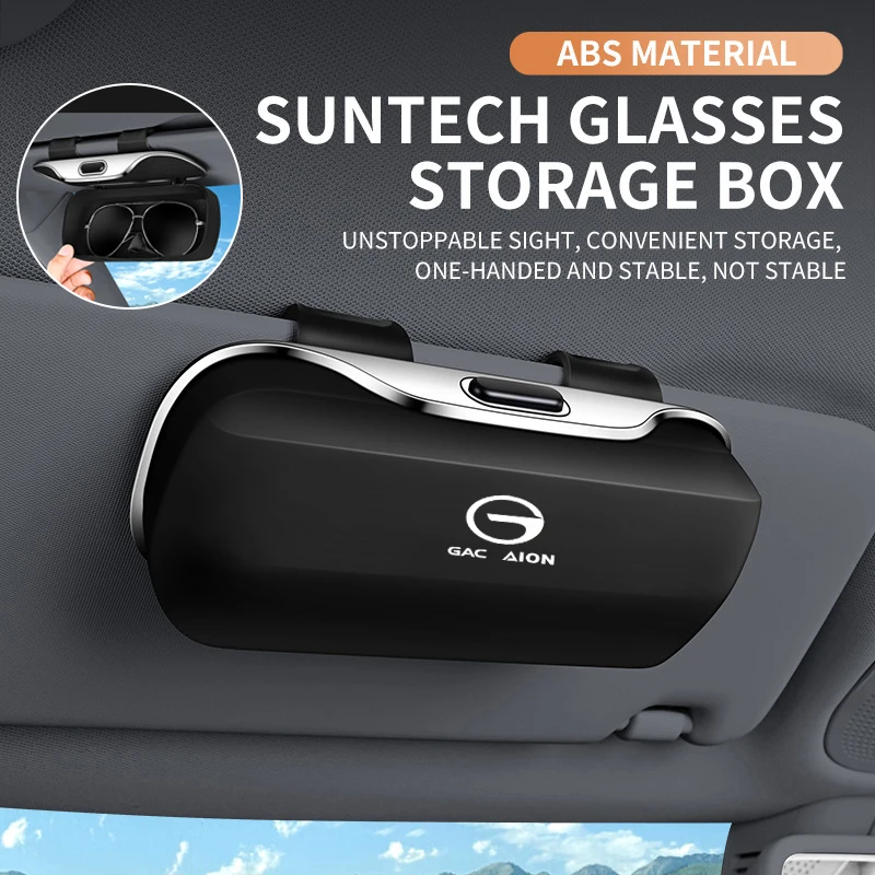 For Aion Y Plus Aion V 2 UT RT Hyper HT LX S MAX Key Case Accessories Car Visor Sunglasses Car Glasses Case Glasses Box Clip