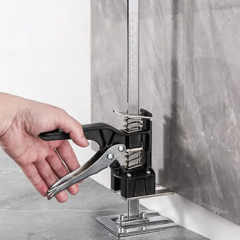

Stainless Steel Cabinet Board Lifter Portable Arm Jack Tile Height Adjuster Elevator Tool Door Panel Drywall Lifting
