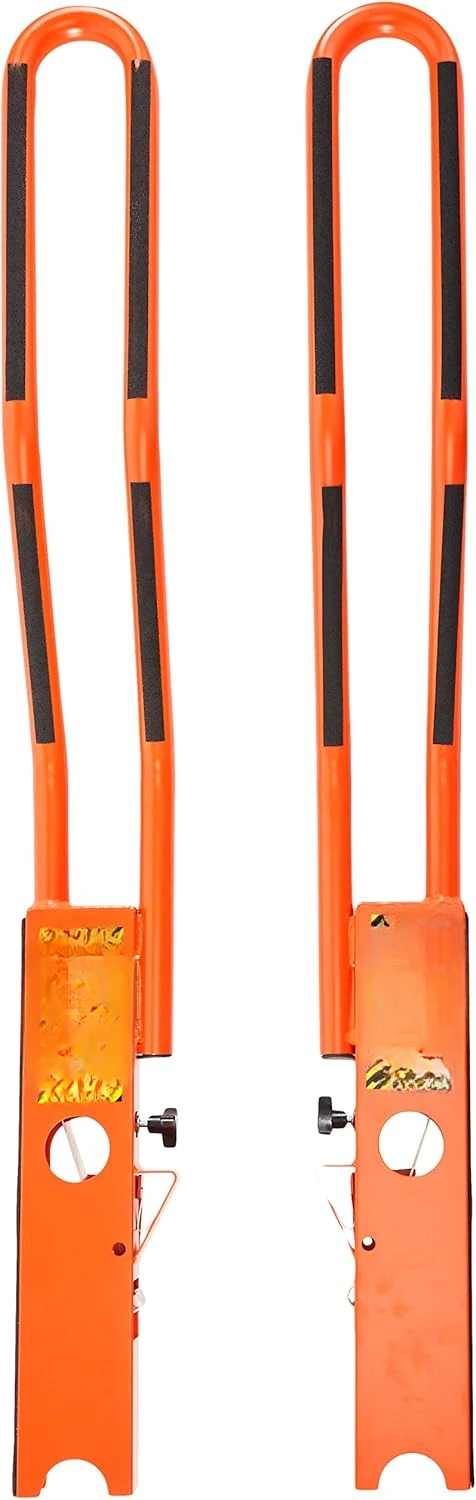 Safe-T Ladder Extension System, Orange & 10808 Ladder Stability Anchor Includes 2-Foot and 3-Foot Strap, Black