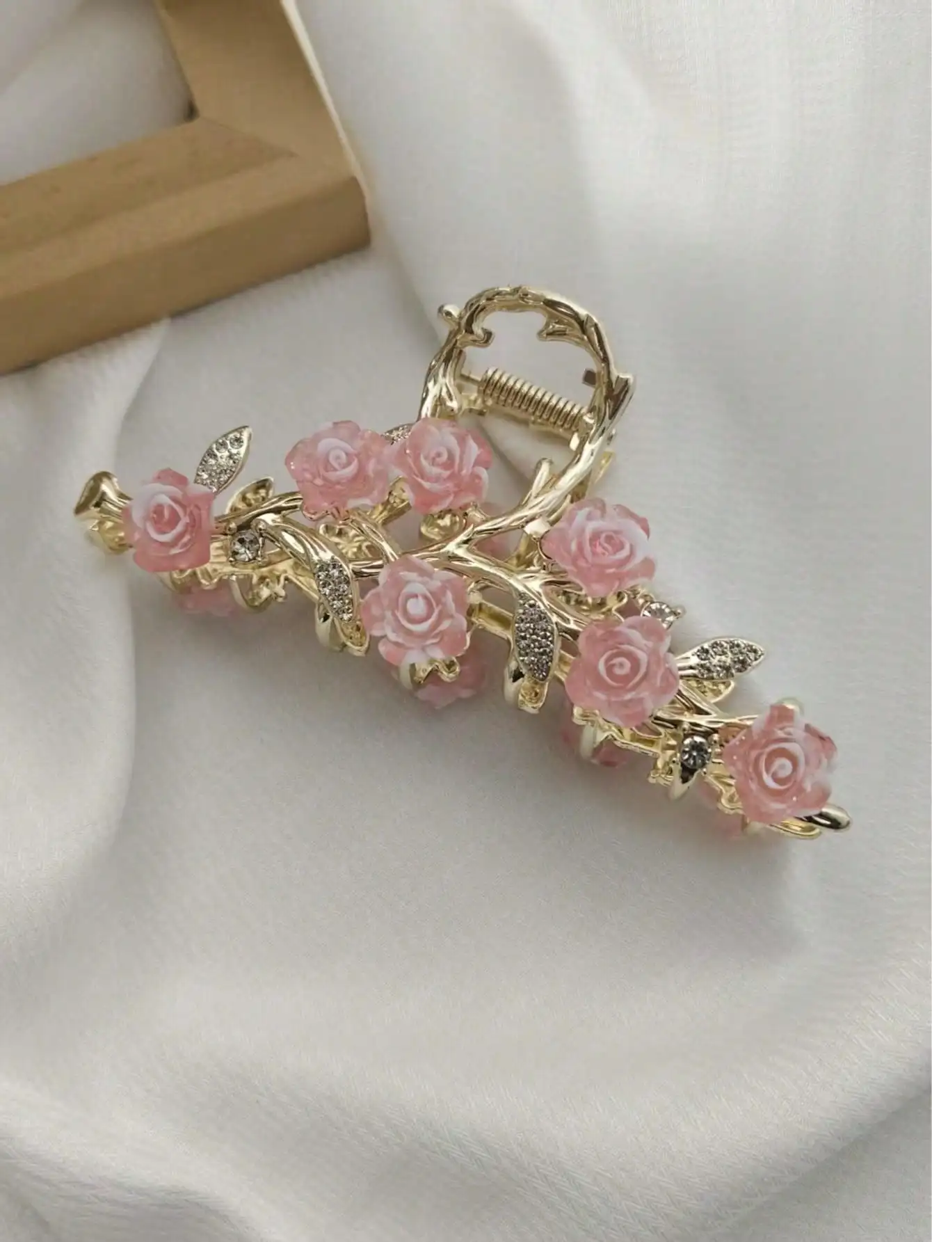 1Pcs Fashion Antique Roses Hair Claws For Women Hair Accessories image 6