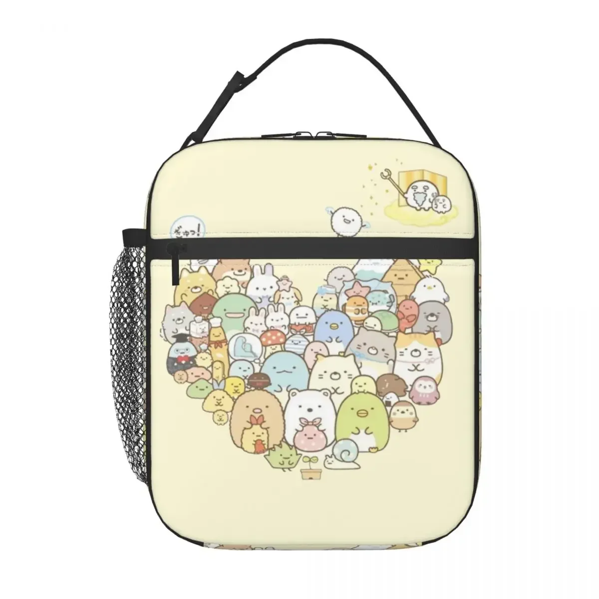 

Милые изолированные ланч-пакеты Sumikko Gurashi Love Merch для путешествий, сумка для хранения еды, переносной термоохладитель, ланч-боксы для офиса