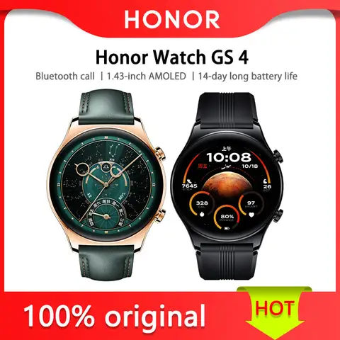 Honor Watch GS 4 Chinese version Bluetooth call 1.43-inch AMOLED 14-day long battery life