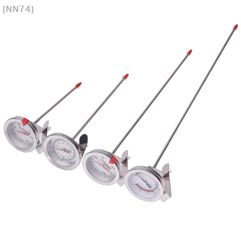 1 pz termometro utensili da cucina sonda termometro latte caffè alimenti carne misuratore misuratore di temperatura di cottura in acciaio inossidabile