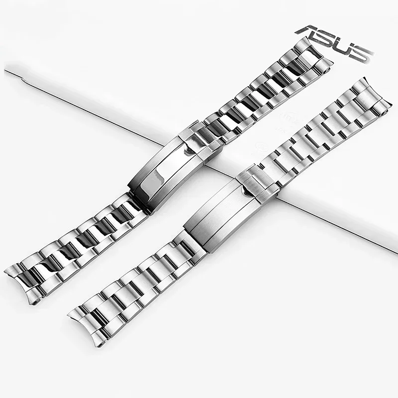 904L Watchbands For Rolex SUBMARINER DAYTONA Yacht-Master GMT Watch Band Strap glidelock Clasp Stainless Steel Bracelet 20mm