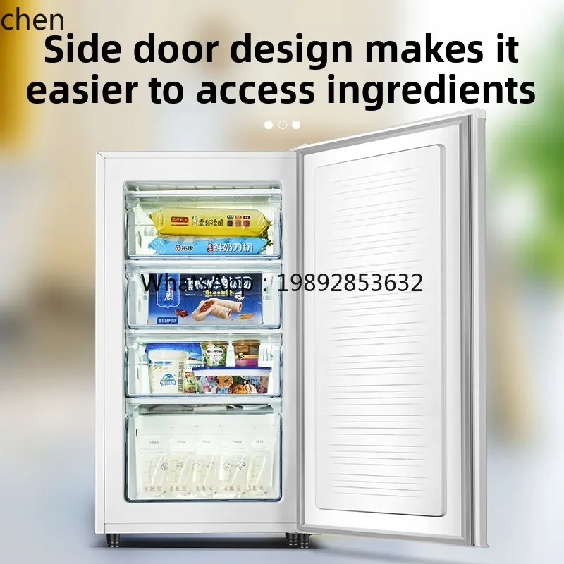 

Морозильная камера Вертикальная полная морозильная камера Морозильная камера с открытой дверью Маленький ящик с воздушным охлаждением Бесплатная морозка