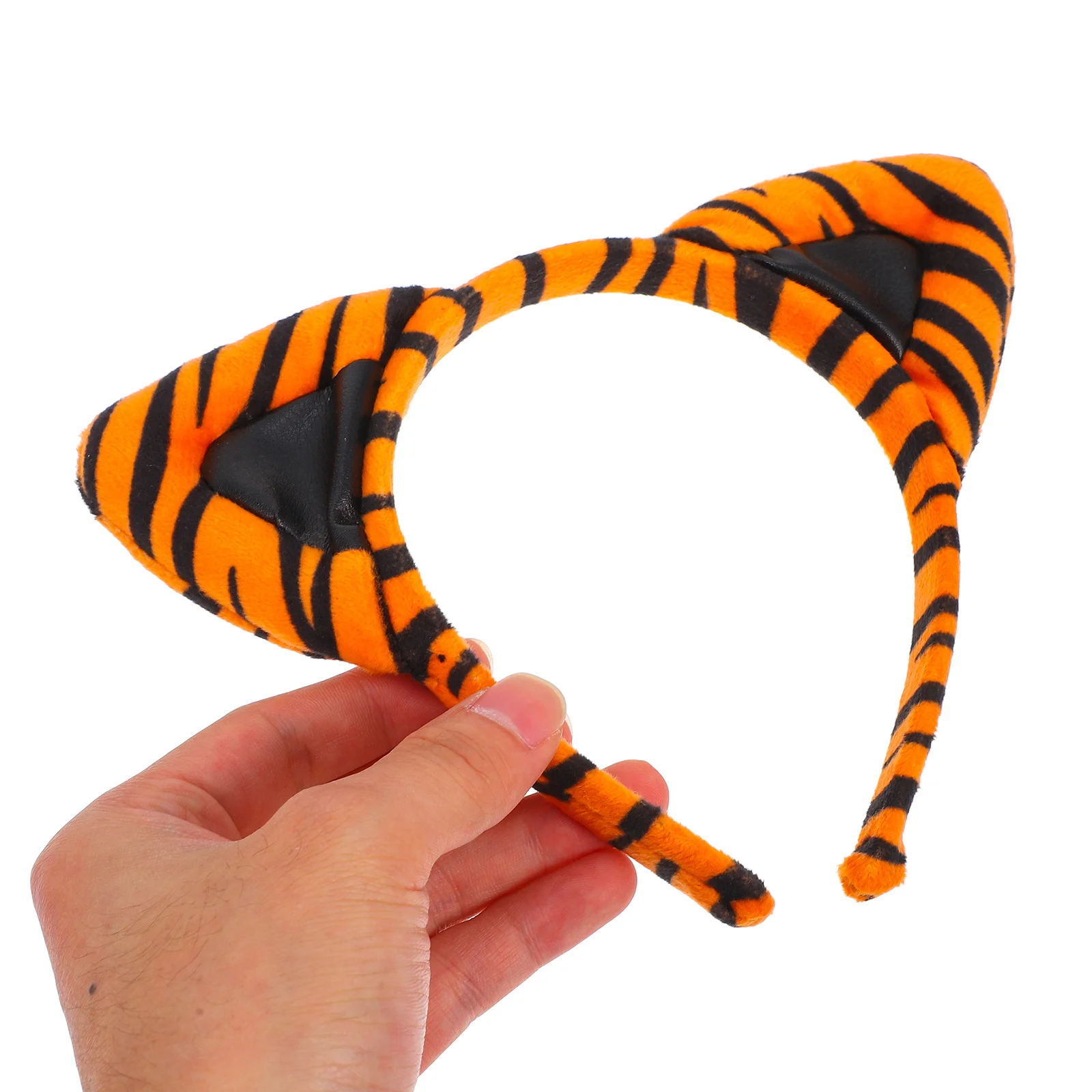 1 ensemble de bandeau et queue oreilles de tigre, ensemble de costumes, thème Animal Unique, accessoire de fête Cosplay pour Halloween, jeu de rôle habillé