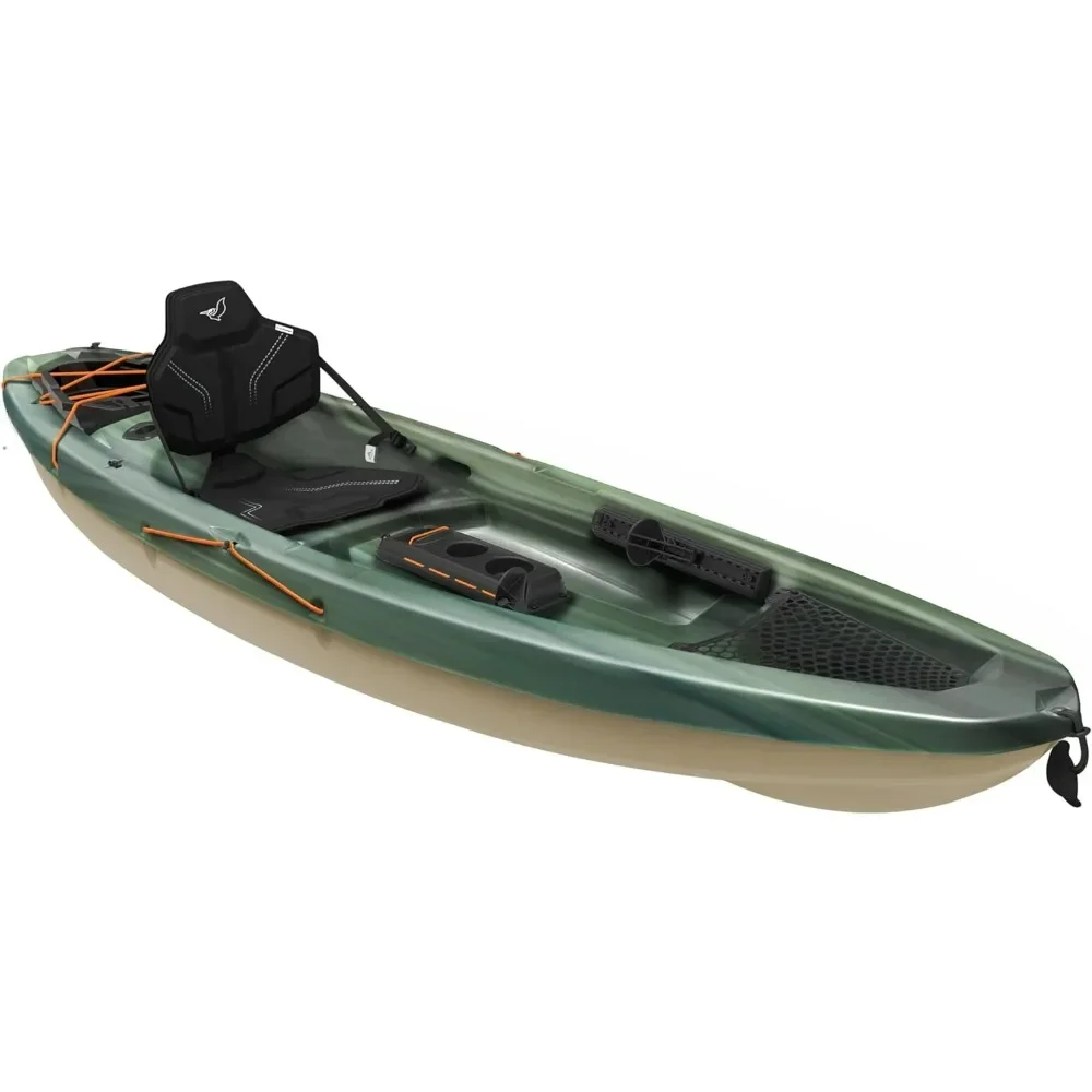 Sentinel Angler Kayak de pesca de plástico, barcos Pvc Boat Boating Kayak Deportes acuáticos Entretenimiento, Sentinel 100X, Kayak de pescador