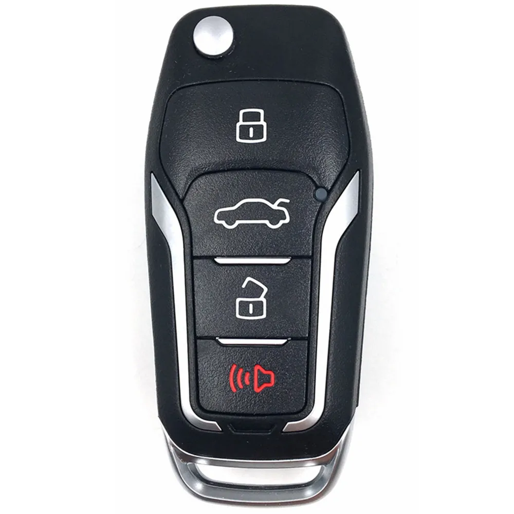 KEYDIY ZB12-4 Original KD ZB llave de coche inteligente Auto ZB serie 4 botones sin llave Go Control remoto para KD-X2 KD MAX programador de llaves