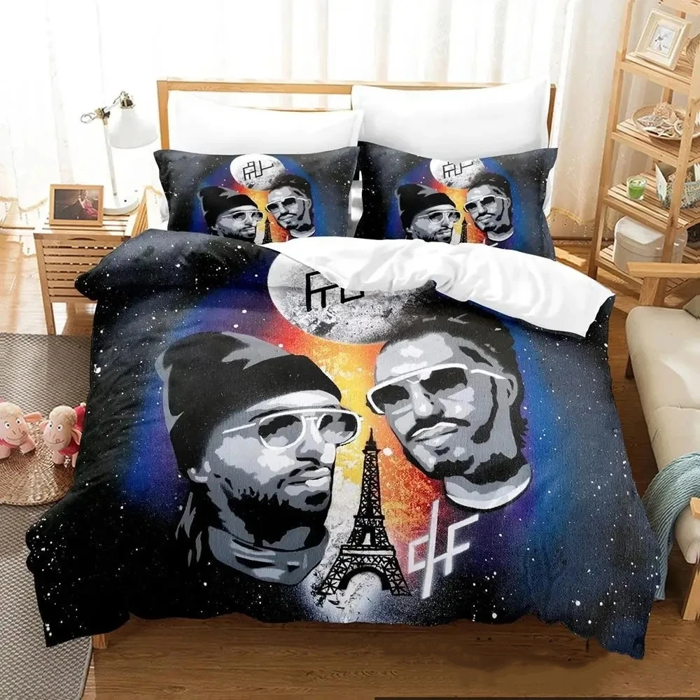 

3D Print PNL Rap Duo Bedding Set Boys Girls Twin Queen King Size Duvet Cover Pillowcase Bed boys Adult Home Textileextile