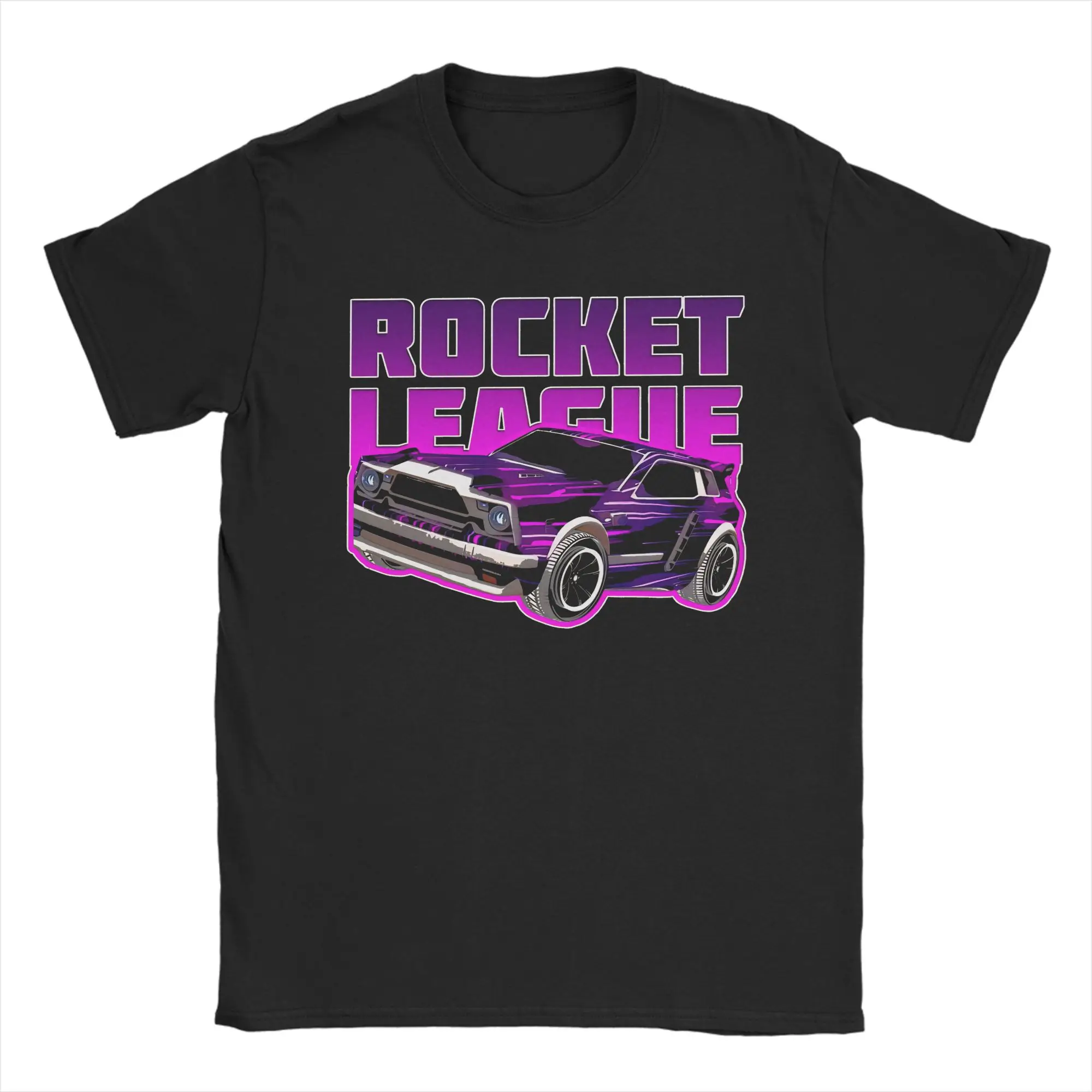 Men Women Graphic Printing Rocket League  Tee T Shirt Pure Cotton  T-shirts Clothes