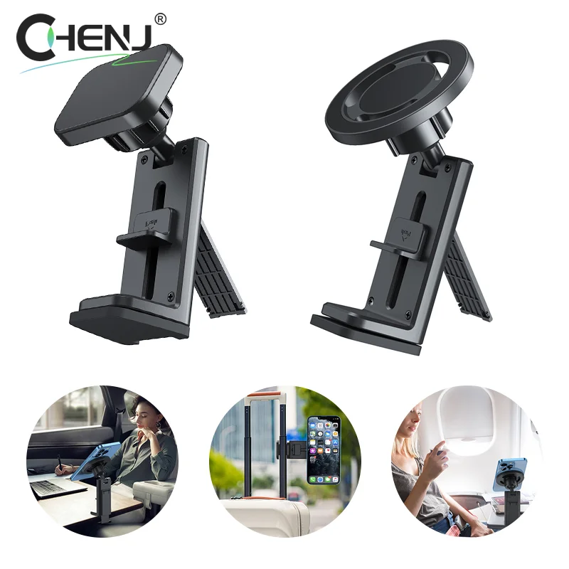 

1 шт. магнитный дорожный держатель для телефона самолет поезд самолет настольная подставка для телефона кронштейн крепление для IPhone для Magsafe для Xiaomi