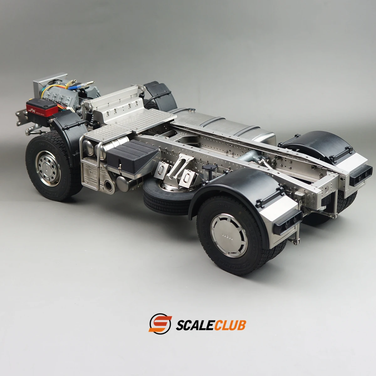 Scaleclub  1/14 Truck Tractor For F2000 4X2 Metal Chassis Vehicle  For Tamiya  Scania 770S MAN Benz Volvo RC Trailer Tipper Car