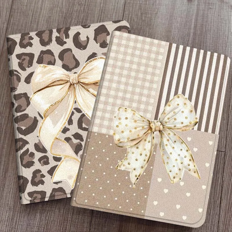 

Винтажный чехол с бантом для планшета Samsung Galaxy Tab S7 S8 S9 S10 S11 FE Plus Lite