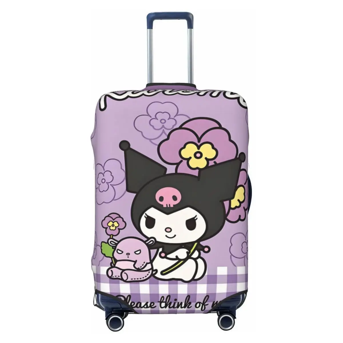 

Пользовательский Kawaii Kuromi милый принт чехол для багажа Забавный модный фильм дорожные чехлы для чемоданов 18-32 дюймов
