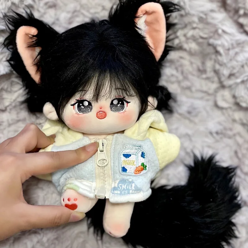 In Stock No attributes Mu Xi  Monster Sir Cute Plush Plushie  20cm Doll Dress Up Cosplay Anime Figure Toys Xmas Gifts THTB