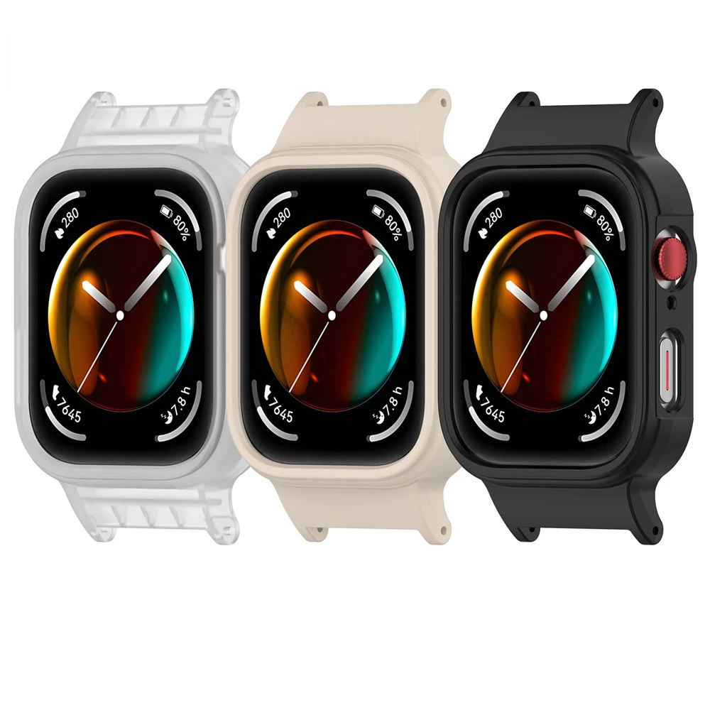 Чехол для Huawei Watch Fit 3, высококачественный тонкий защитный чехол для смарт-часов из поликарбоната, половинный ремешок до 20 мм, аксессуар