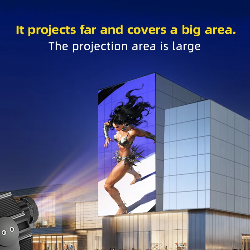 

HOT SALE Advertising Projector With Custom Logos For Retail Store Promotions