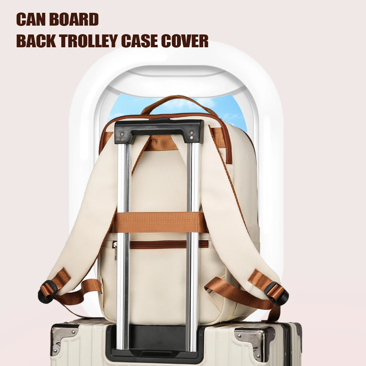 Large-Capacity Travel Backpack, Commuter Backpack for Women, Lightweight Travel Backpack, School Bag, Computer Bag, Mountaineering Bag, Low-Cost Airline Carry-On Bag, Business Trip Abroad, Conference