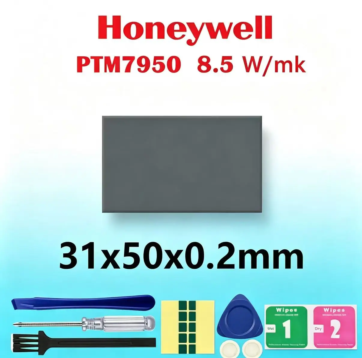Honeywell PTM7950 8.5W/mK Faseveranderende Thermische Pad Warmteafvoerplaat Voor Laptop Desktop GPU CPU SSD PTM Thermische Pads