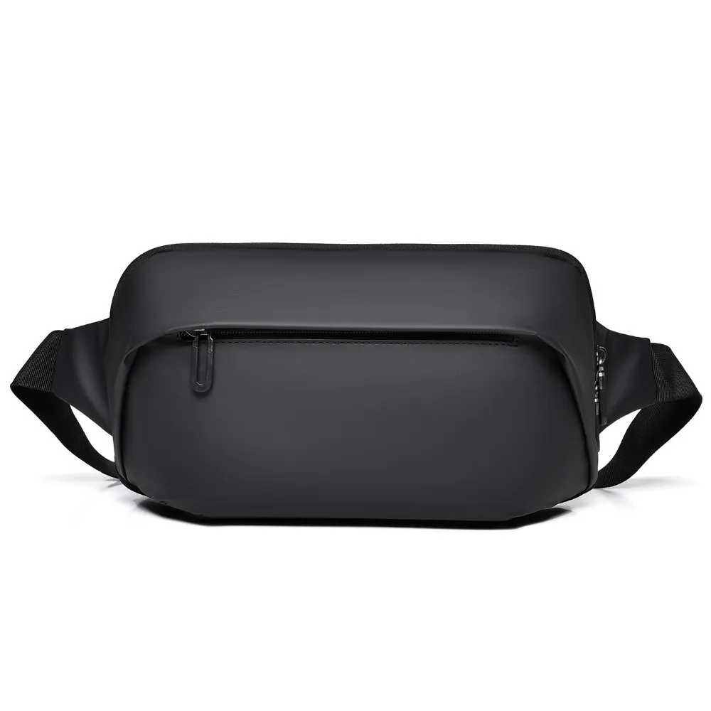 

Portable Waterproof Men Chest Bag Oxford Cloth Japanese Style Sports Message Bag Solid Color Large Capacity Crossbody Bag Travel
