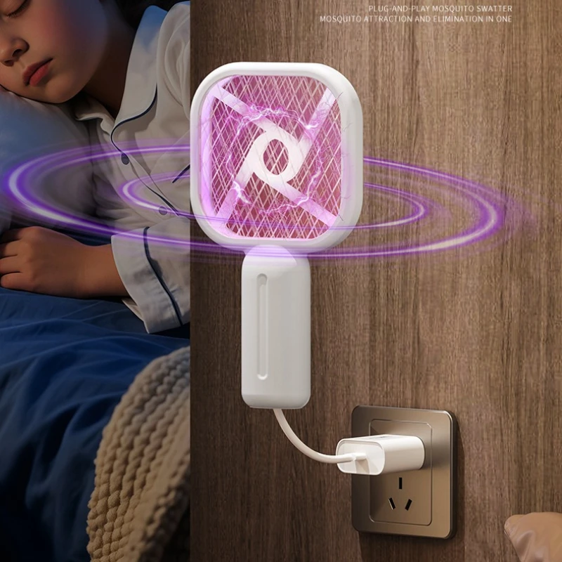 Bug Catching Kit - Elektrische muggenmepper Muggenmoordenaar USB Oplaadbare vliegenvanger