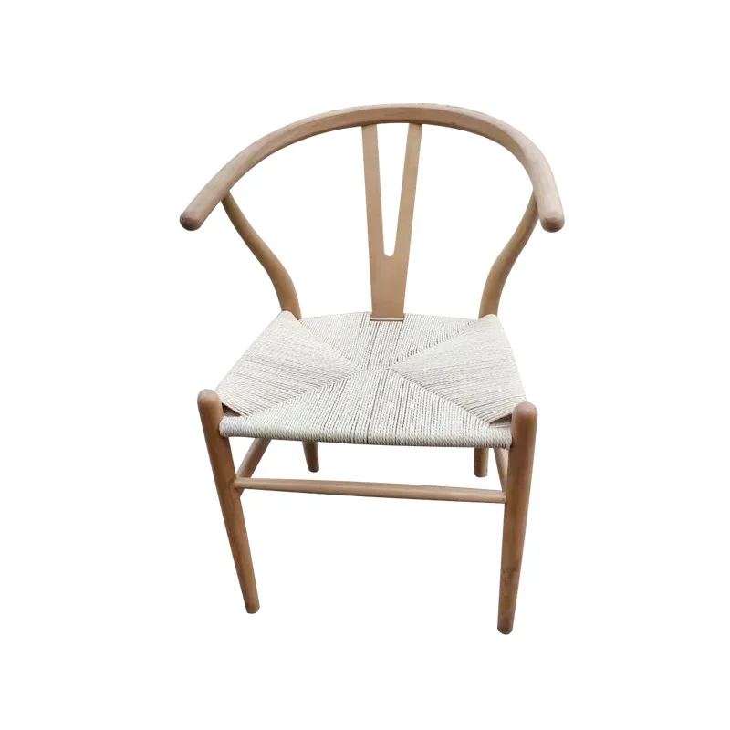 

Casual back armchair, new Chinese beech Y chair, modern simplicity