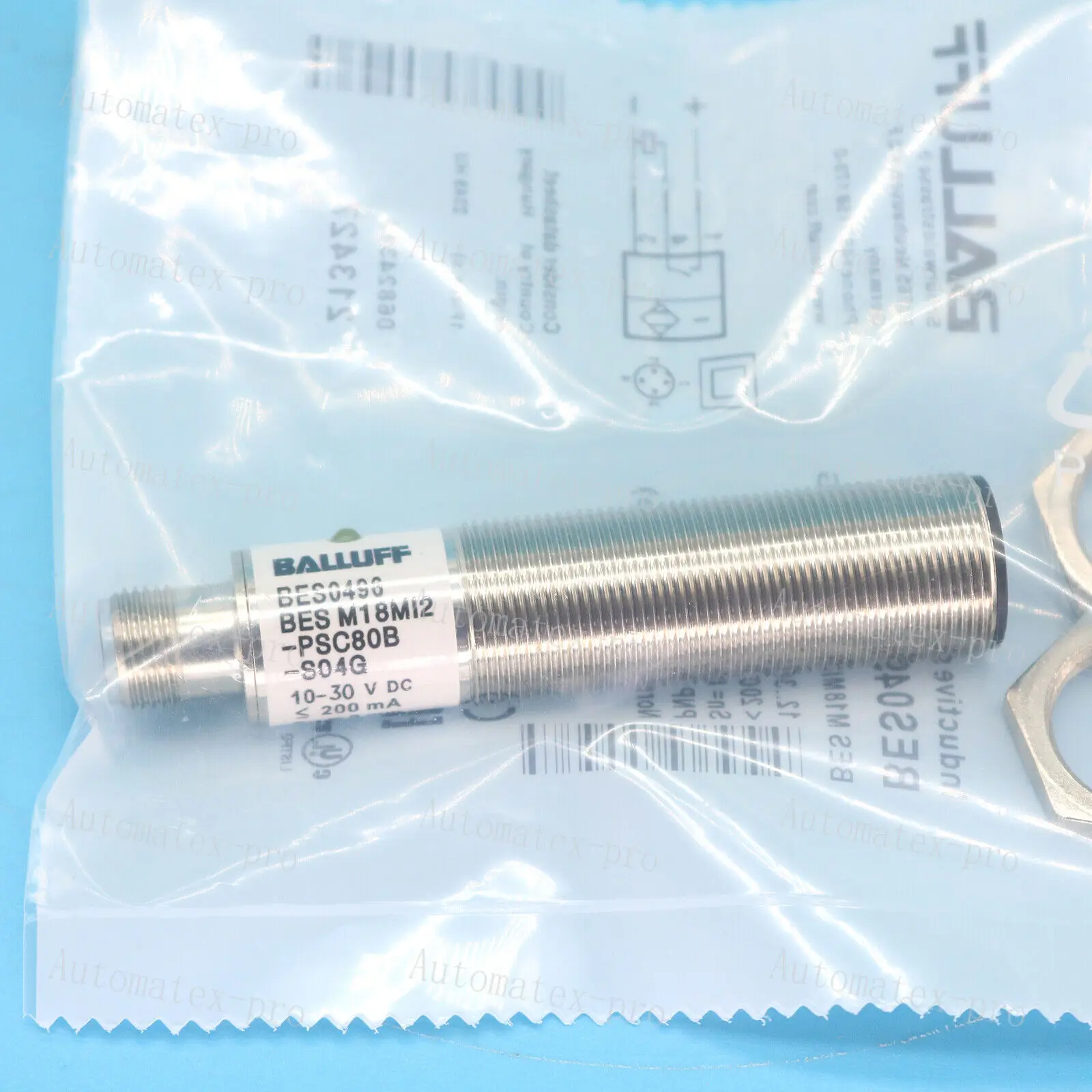 

1piece new balluff Proximity sensor BES M18MI2-PSC80B-S04G Free ship