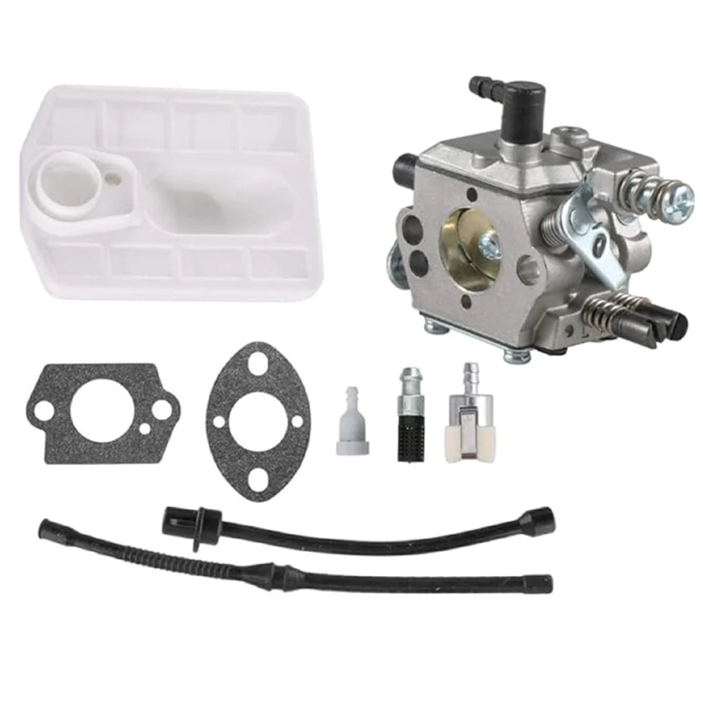 Carburetor Kit For 4500 5200 5800 45cc 52cc 58cc Chainsaw Engines T4500 T5200 Garden Power Tool Replacement Carburetor Kit
