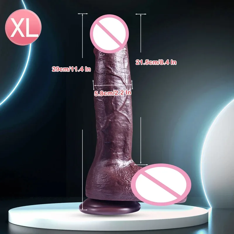 Vaginal Super Real Skin Silicone Big Huge  Realistic Suction Cup Cock Male Artificial Rubber Penis  Sex Toys for Women