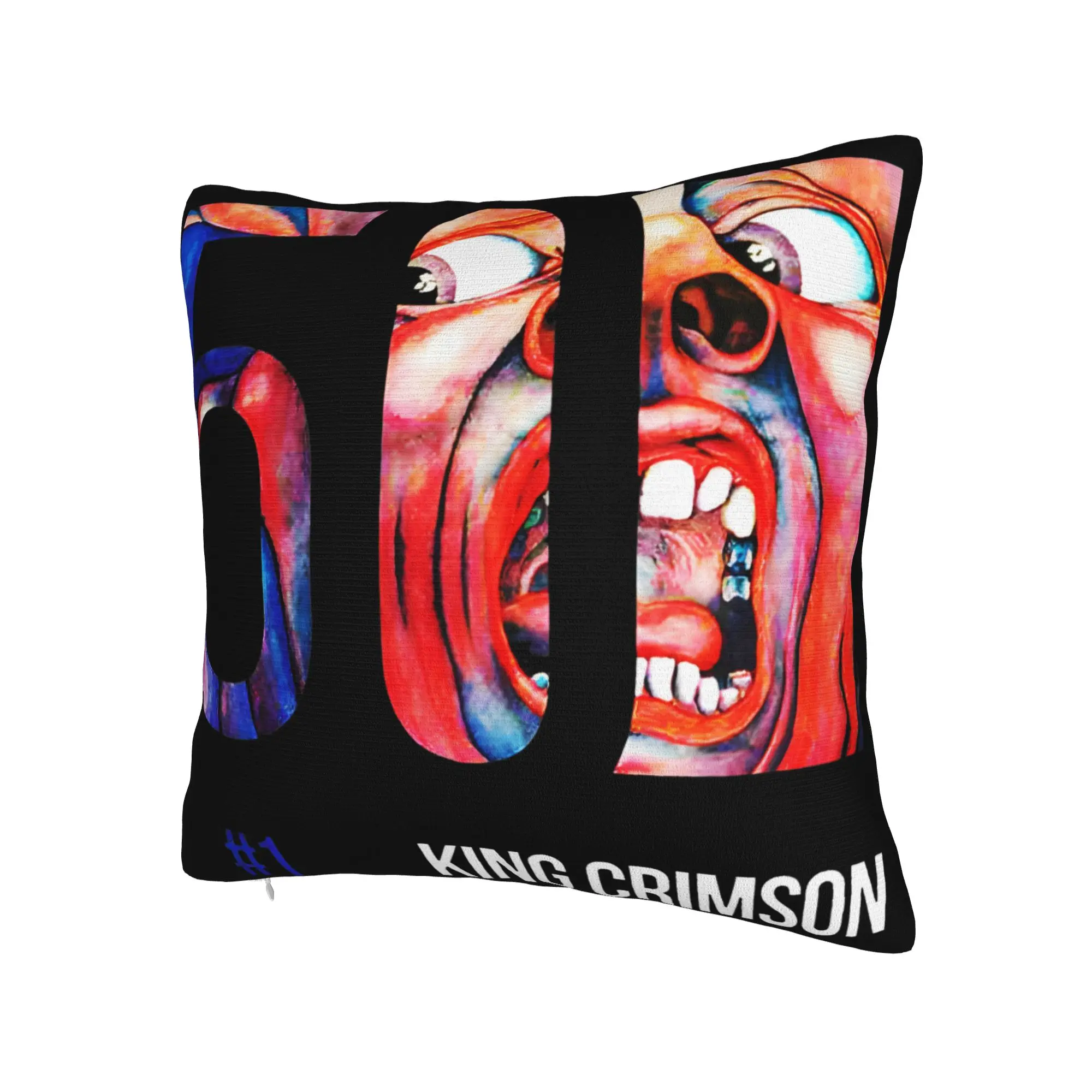 Decorative Pillow Covers King Crimson Rock Band Merchandise Chair  Pillow Case Cover Zipper Multi Size