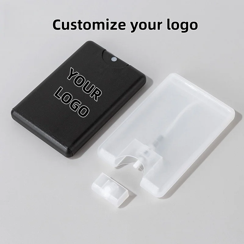 【شعار مخصص】50 قطعة مخصصة 20 مللي بطاقة رذاذ زجاجة عطر الكحول تطهير تعبئة المياه دفعة صغيرة مصنع بالجملة #2