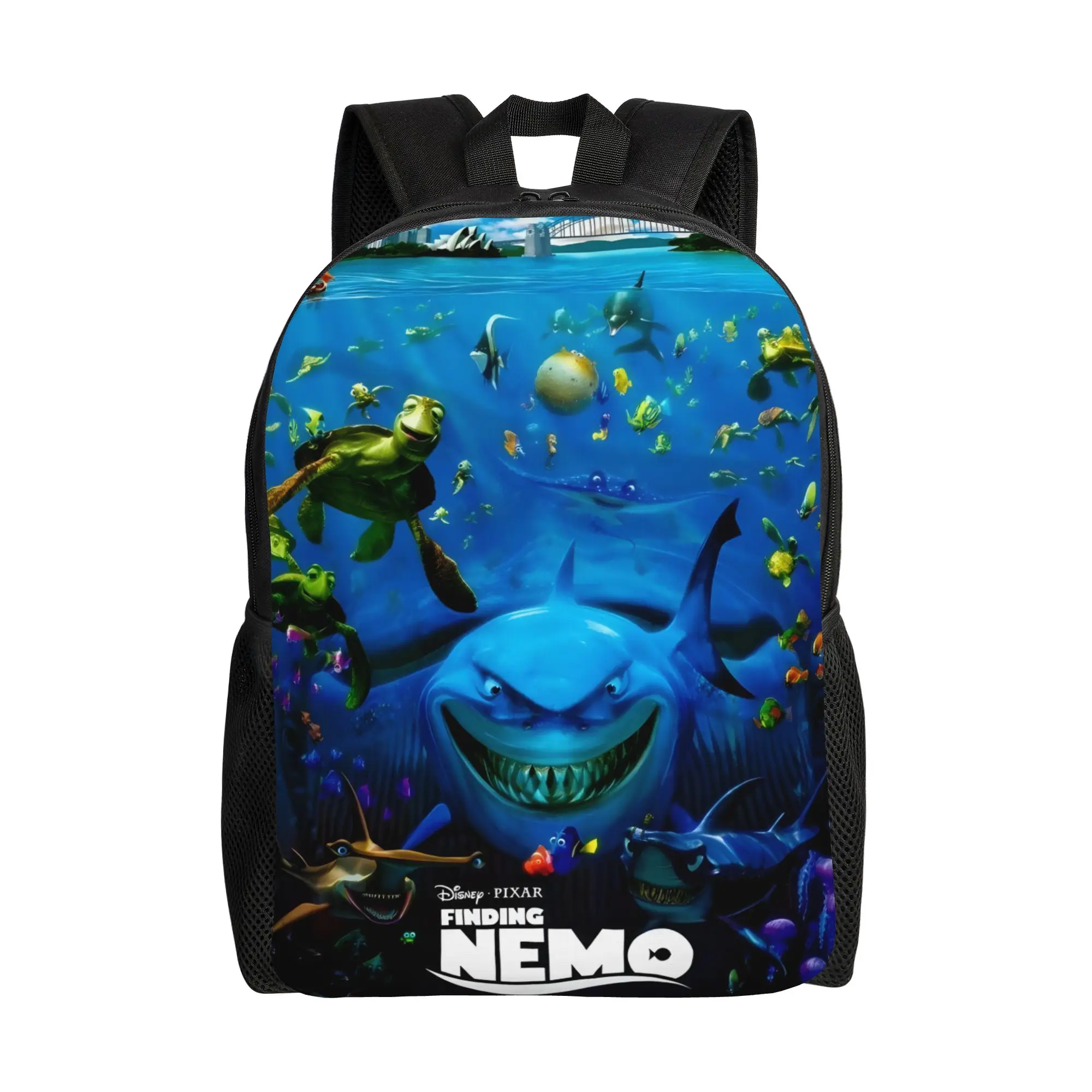 

1Piece Disney Shark Bookbag Finding Nemo Male Lady Backpack New Semester Starts
