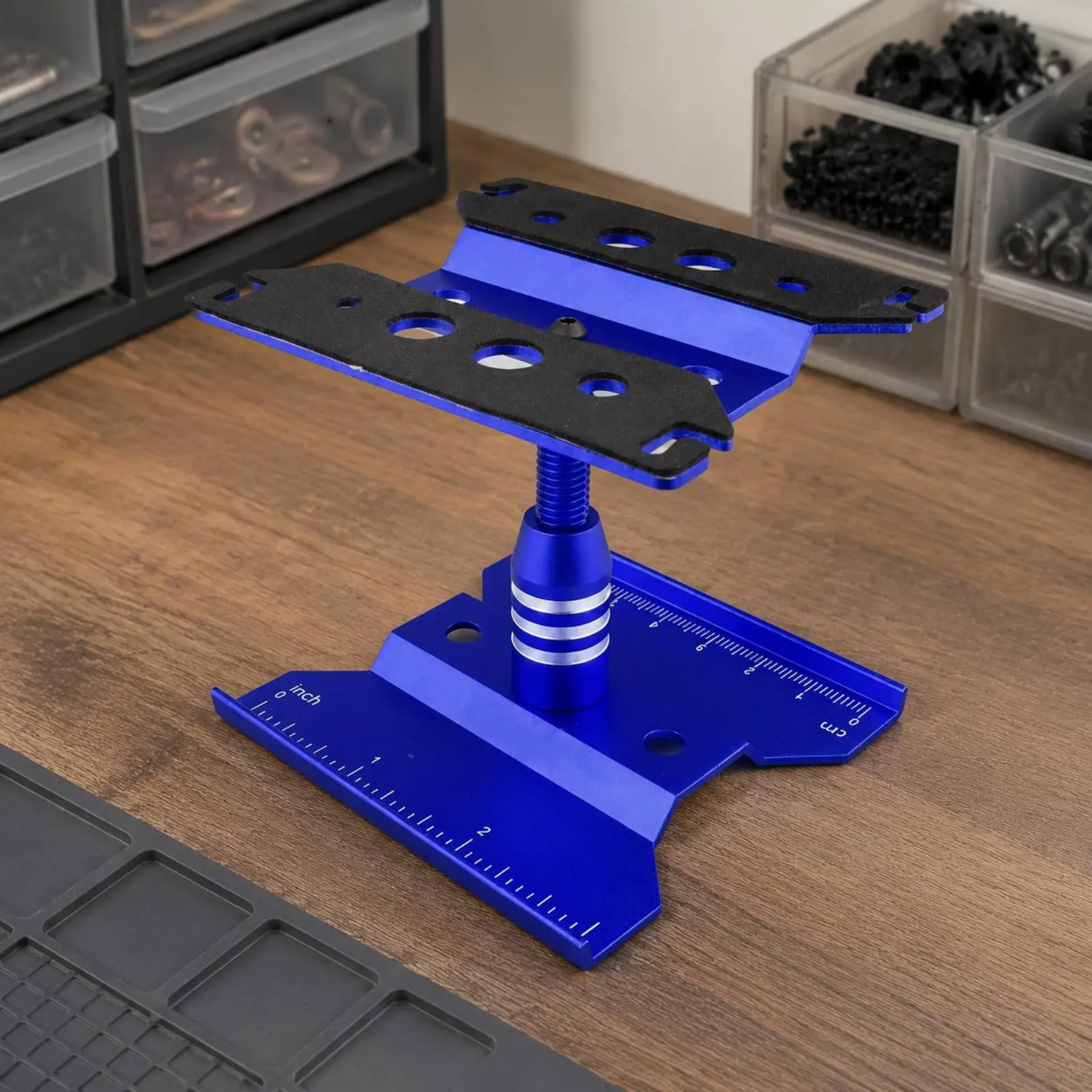 RC Repair Stand Sturdy RC Tuning Stand Model Car Tool Stable Platform Hobby Equipment Rust-Resistant for Garage
