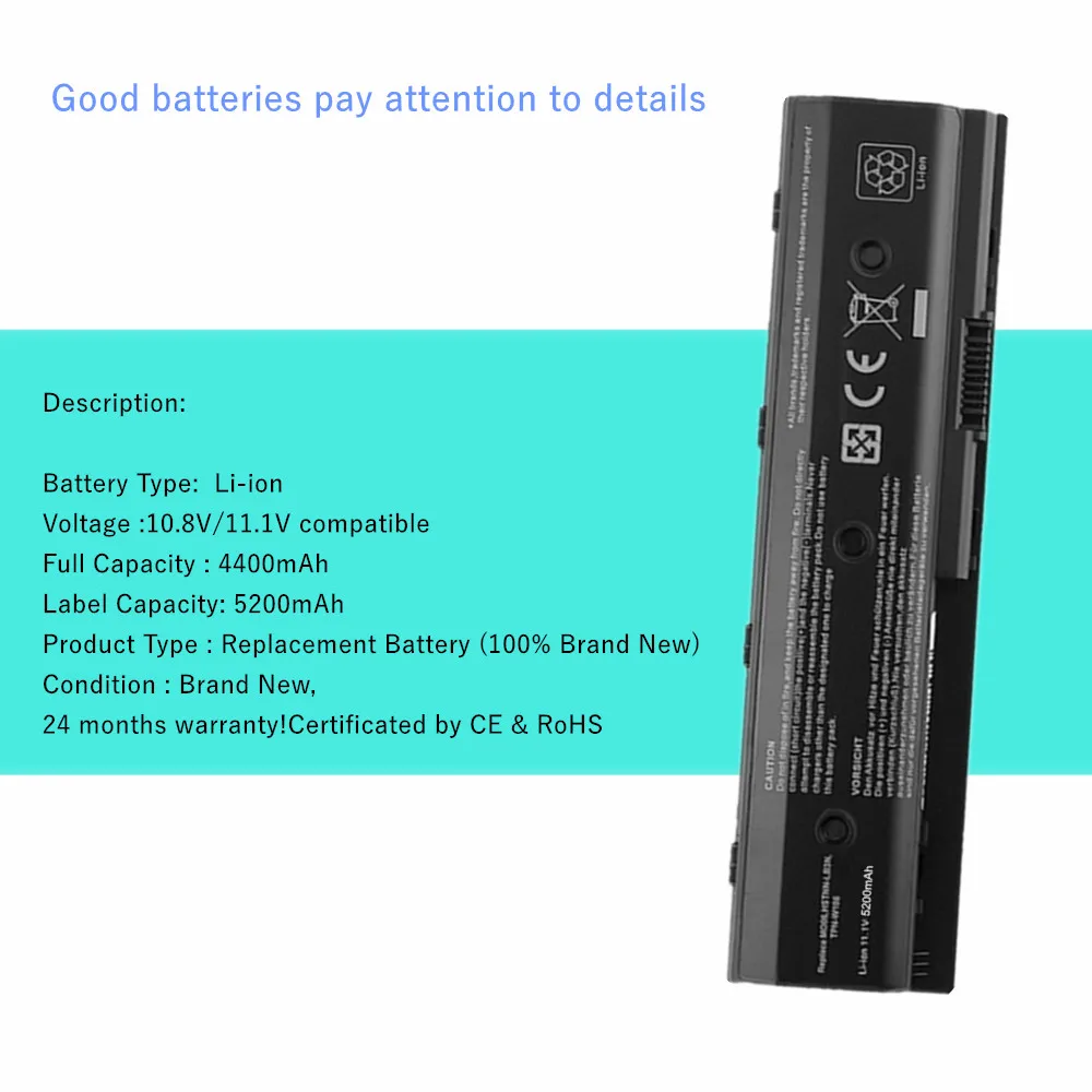 New Laptop Battery MO06 HSTNN-LB3N For HP Pavilion DV4-5000 DV6-7002TX 5006TX DV7-7000 Batteries 671567-421