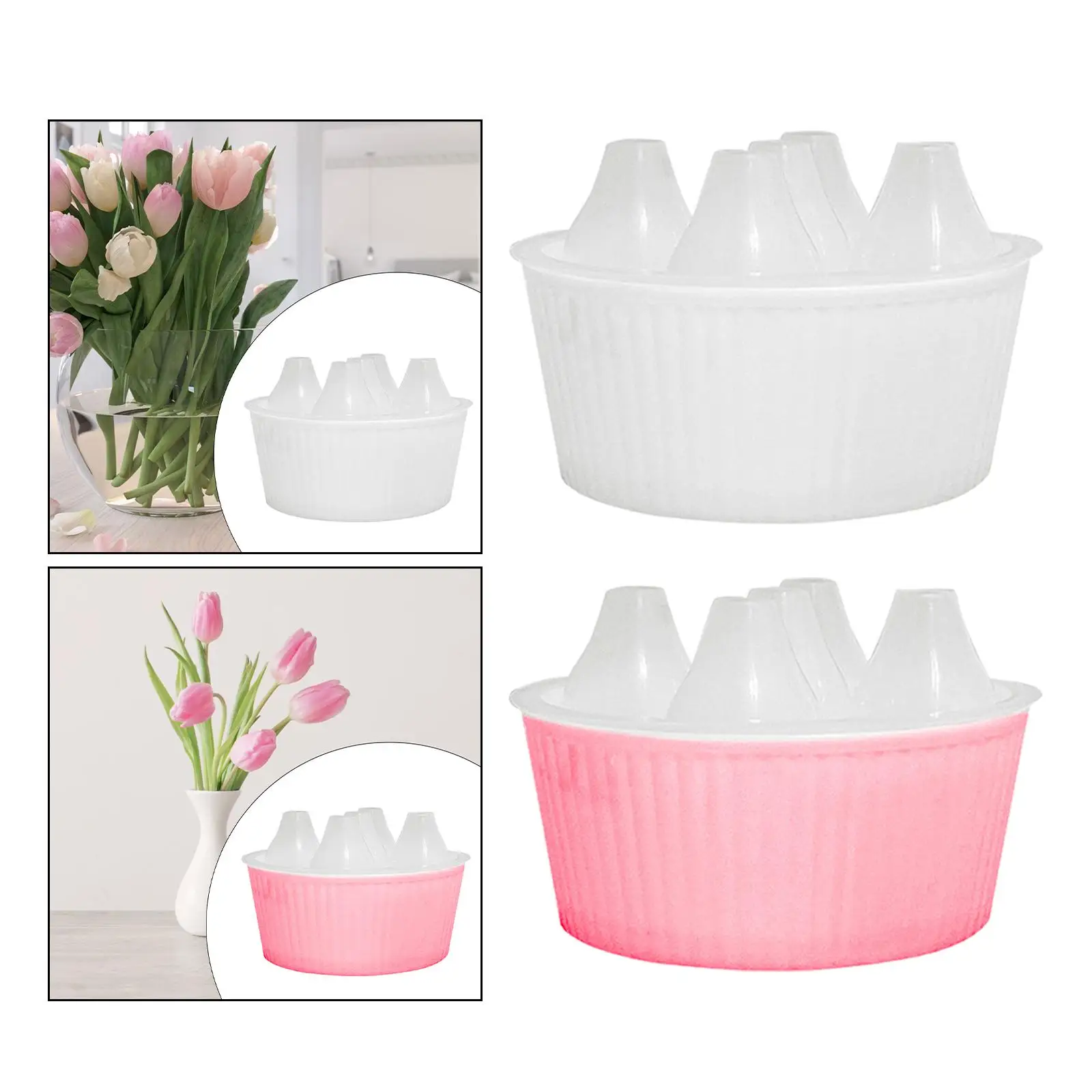 Flower Pot for Tulip Bulb Decorative Gifts Tabletop Ornament Plant Containers for 14cm Tulip Bulb Indoor Kitchen Home Desktop