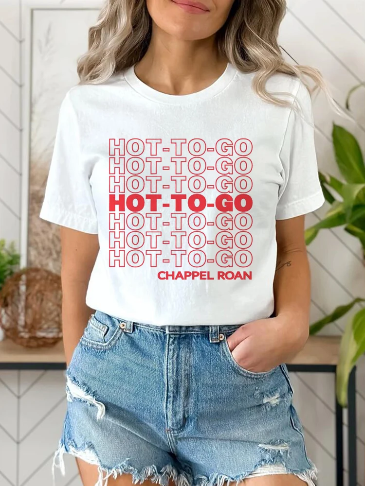 Hot To Go Chappel Roan Midwestern Princess T-Shirt Pattern New O-Neck Print Basic Fashion Style Top Summer Travel Vacation T-Shi