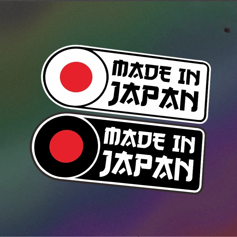 

Made In Japan Flag Bumper Sticker Vinyl Decal Japanese Car Sticker For Honda