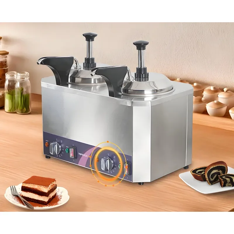 Electric Stainless Steel Sauce Pump Dispenser Sauce Dispenser with Pump Plastic Accurate Sauce Dispensing Pump