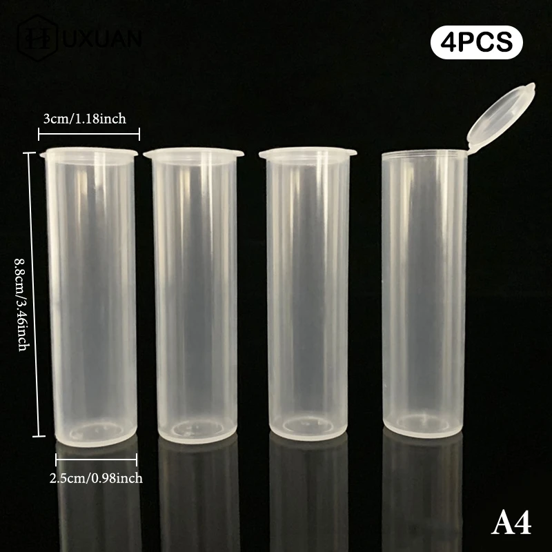 2/4/6pcs Mini Toothpick Holder Portable Swab Storage Box Travel Organizer For Swabs, Makeup Brushes & Small Essentials With Lids