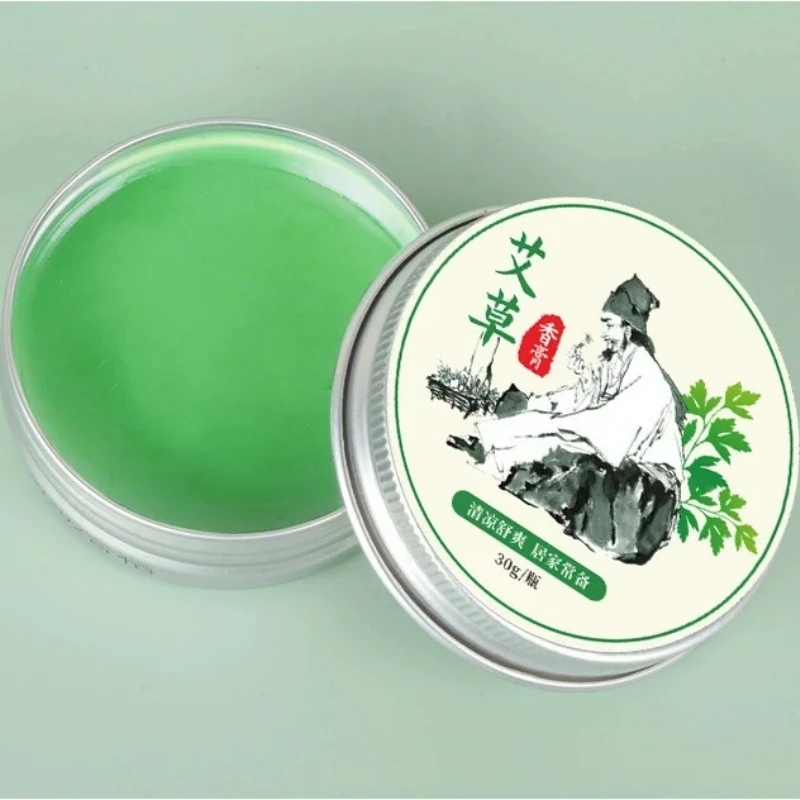 3 Boxes Mugwort Ointment Moxa Plaster Moxibustion Anti-scald Protection Accessory Cream Repel Mosquitoes and Relieve Itching