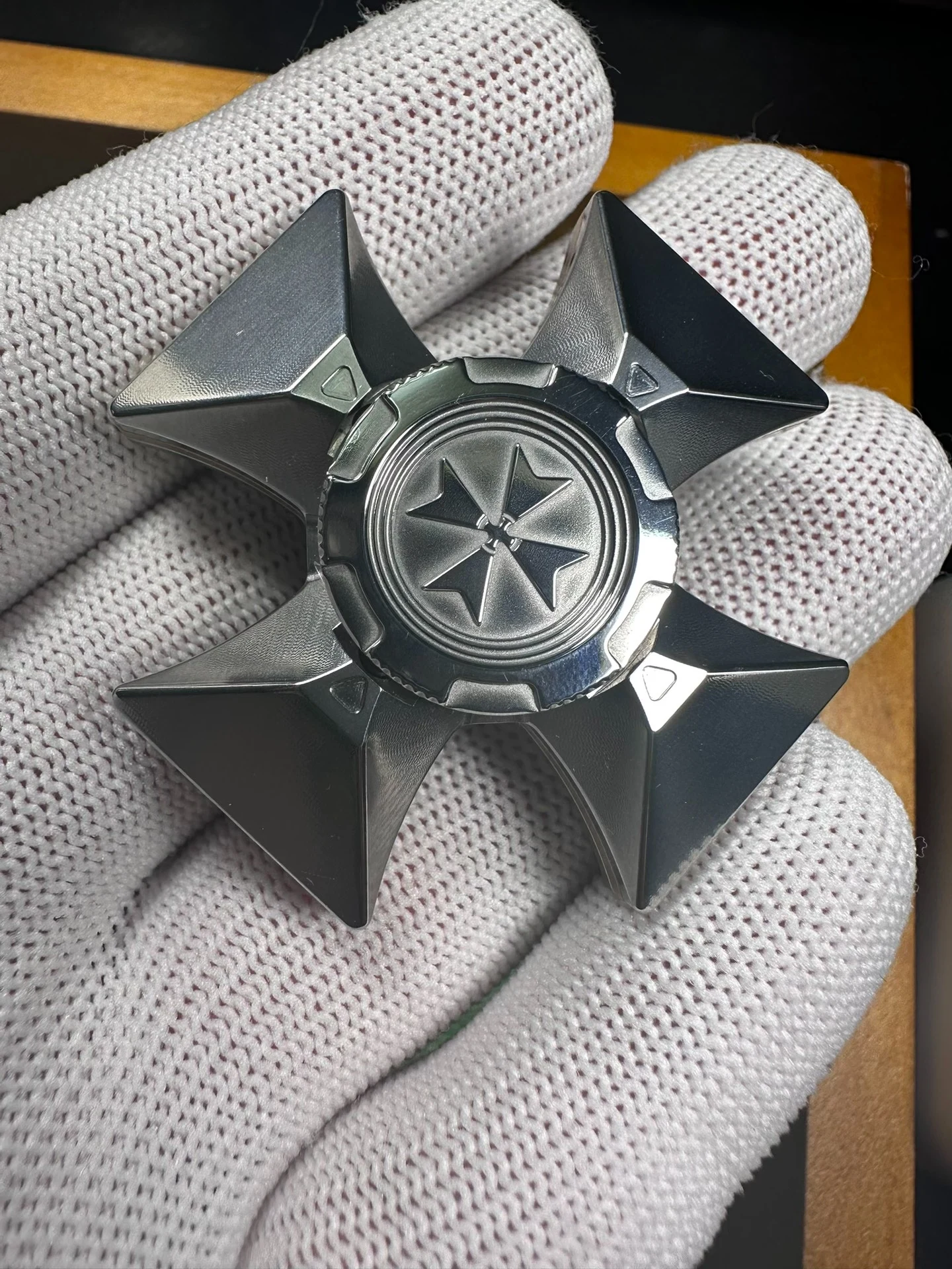 Used EDC Tinb Malta 1.5. Edc Gyro, Stainless Steel, Limited To 90.