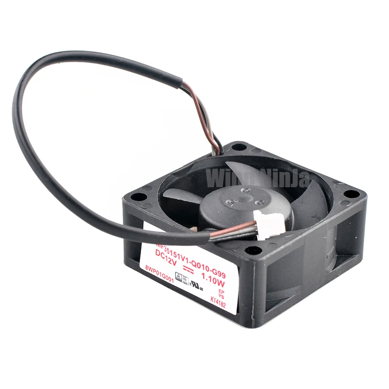 (2pcs) MF35151V1-Q010-G99 35mm Low-Profile Cooling Fan 3.5cm X 35x35x15mm DC12V 1.10W for Projector Computer Radiator CPU Heat S