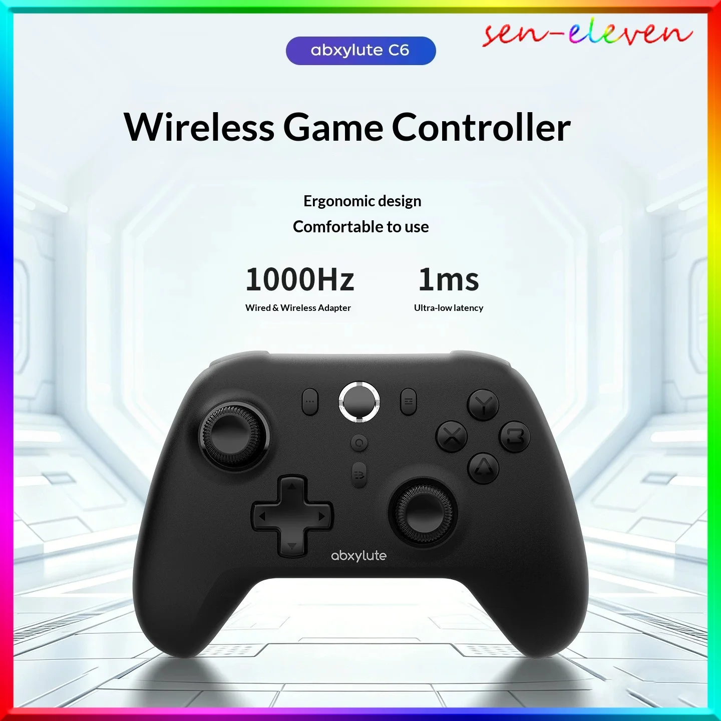 

Abxylute C6 wireless game controller, Hall joystick, Bluetooth wired controller