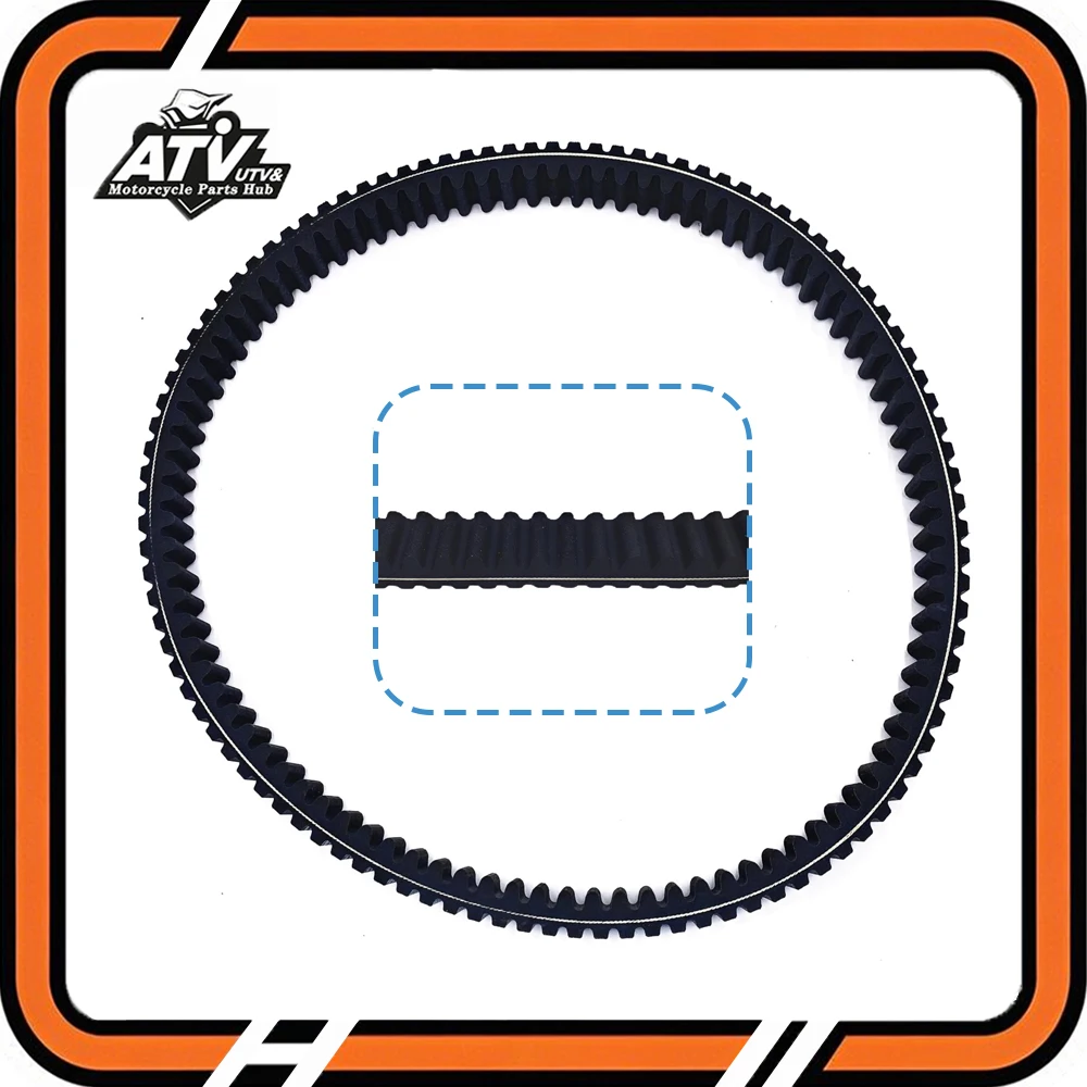 

Приводной ремень из кевларового материала для BMW450GT LONCIN VOGE 350T LX350T LX-350T SR4 LX-350-T Приводной ремень мотоцикла 1035x27,5