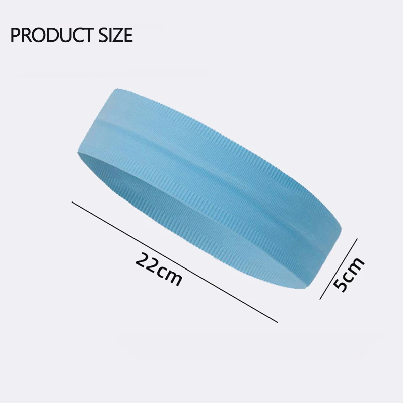 Simple Sports Quick Dry Women Headbands for Women Yoga Non Slip Adjustable Running Headband Men Headwear Bandeaux Femmes