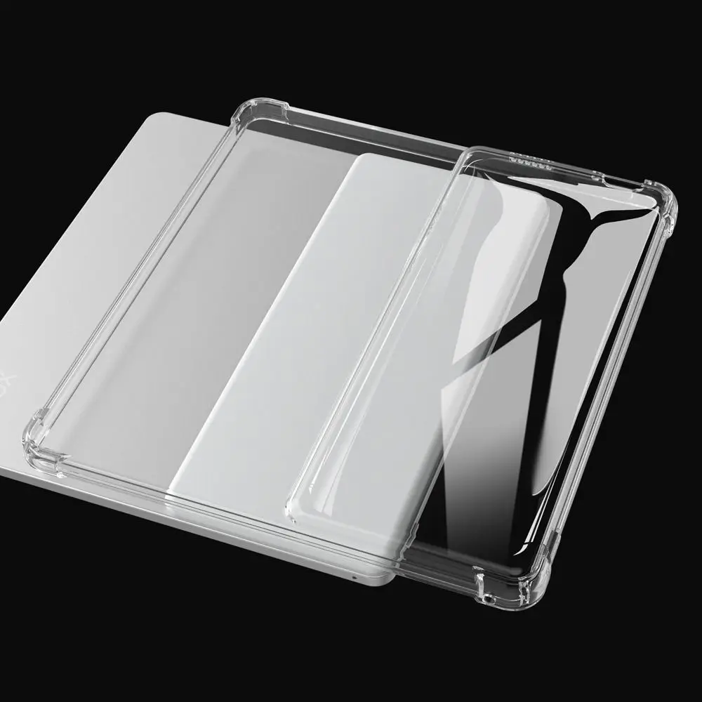Shockproof 7inch E-Reader Case Wear Resistant Air Bag Protective Cover Transparent Anti-fall Back Shell for Onyx Boox Leaf5/5C