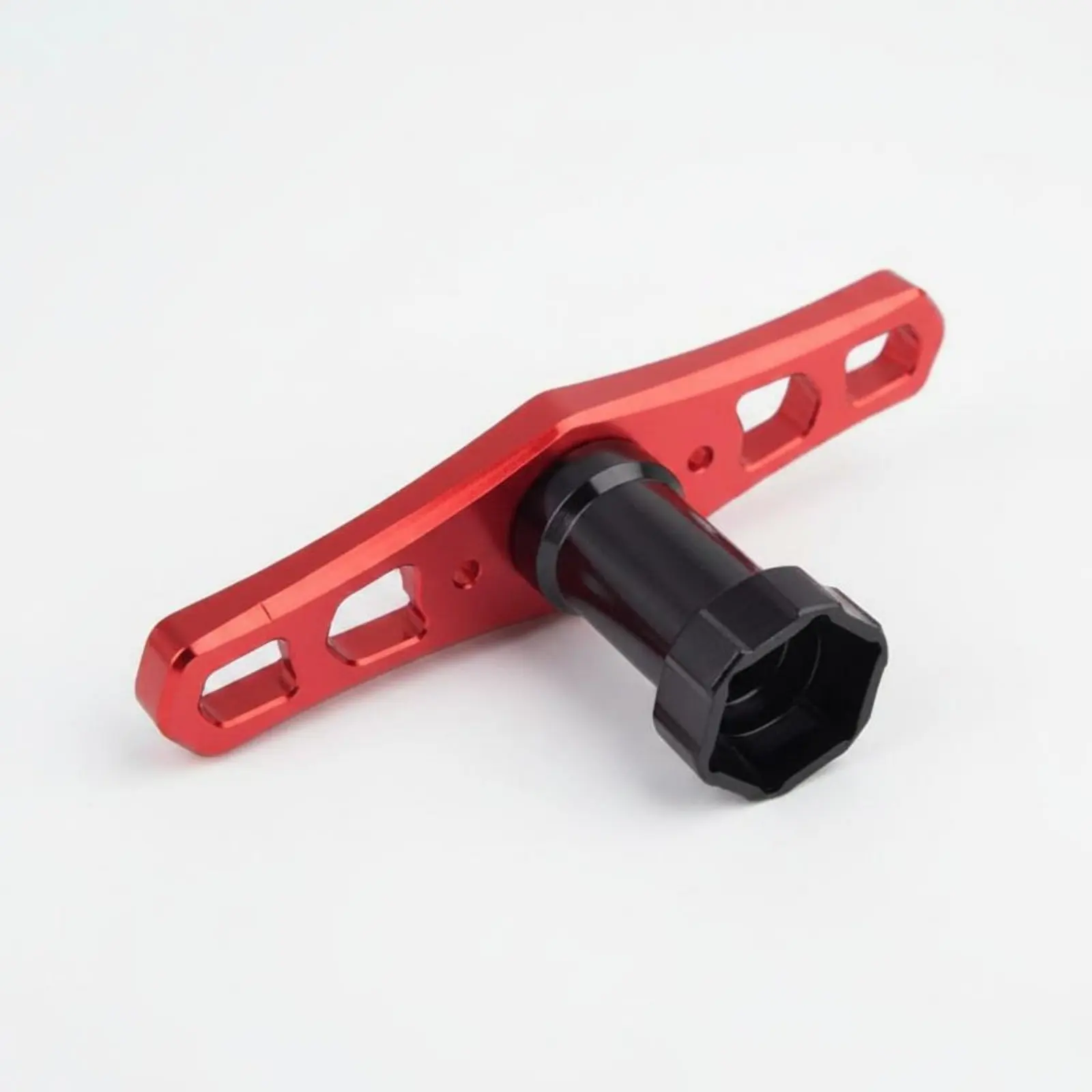 17mm Wheel Hex Nut Sleeve Aluminum Alloy RC Car Wheel Nut Tool T-Handle Hex Wrench Long-Lasting RC Car Repair Tool Non-Slip Grip view 3