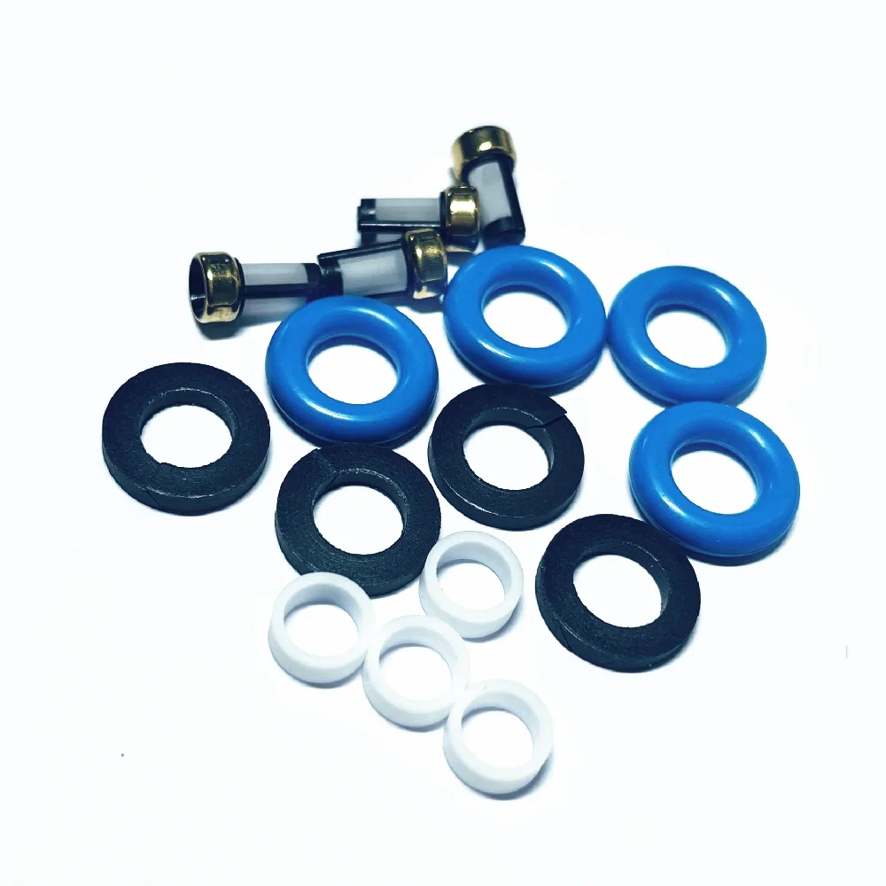 4 Sets Fuel Injector Rebuild Repair Kits for Audi RS4 S6 B7 8E 8H R8 4.2L V8 BVJ QUATTRO 079906036C  079906036AA (AY-RKG913)