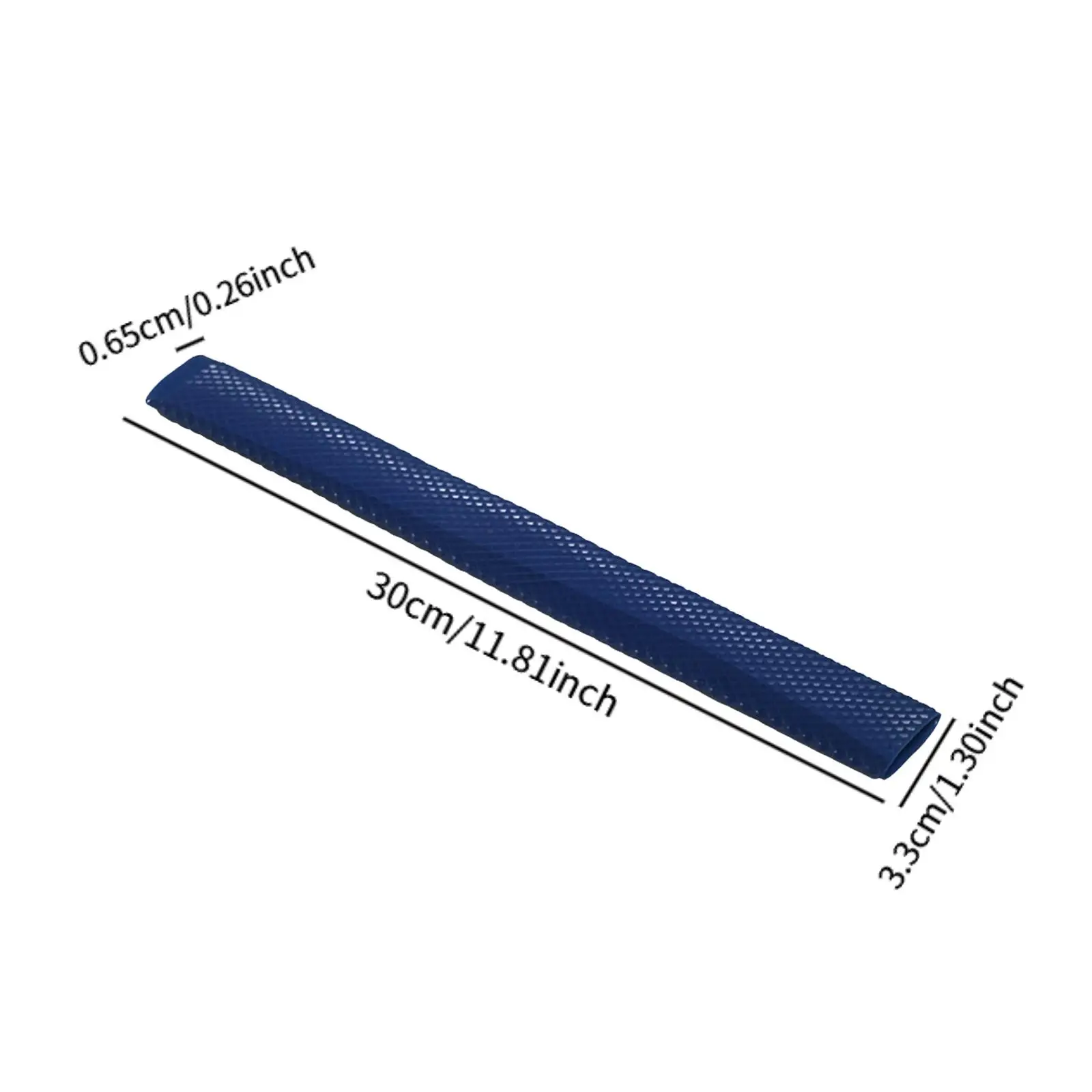 당구 큐 핸들 그립 보호대 스누커 휴대용 고무로 제작된 향상된 컨트롤을 위한 11.81인치 길이 큐 버트 슬리브 튜빙 슬리브