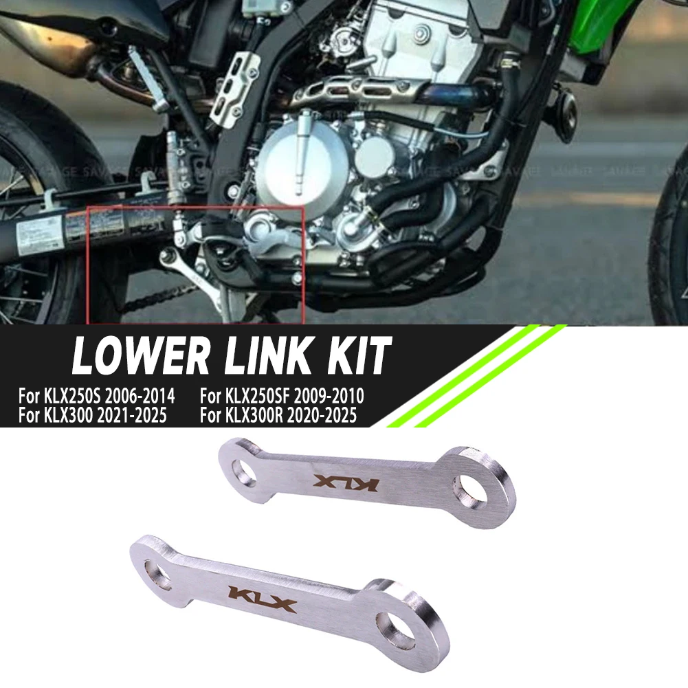 Motorcycle Body Rear Lowering Connecting Rod For Kawasaki KLX 250S/250SF/250/250R/250SR/250ES KLX 300/300R/300SM D-Tracker 250